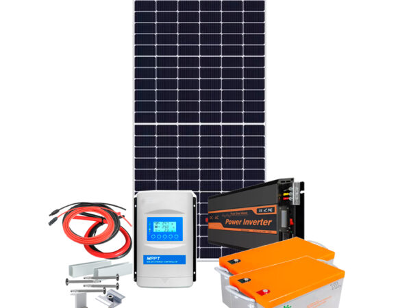 COMIENZA EL AÑO Kit Solar Autónomo Lite - Batería de GEL 5960Wh